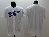 Los Angeles Dodgers Customized Men's White Flexbase Collection Stitched Baseball Jersey,baseball caps,new era cap wholesale,wholesale hats